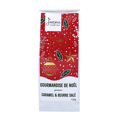 Thé de Noël - Thé bleu oolong Gourmandise de Noël - Thés Les Jardins de l'Hermitage