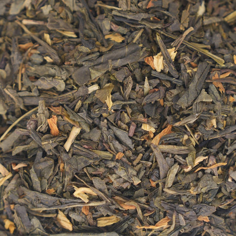 Sencha Earl Grey : Thé vert aromatisé bergamote (agrumes) - Les Jardins de l'Hermitage