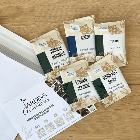 Kit découverte thés & infusions - Les Jardins de l'Hermitage