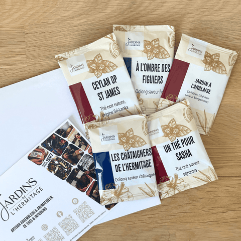 Kit découverte thés & infusions - Les Jardins de l'Hermitage