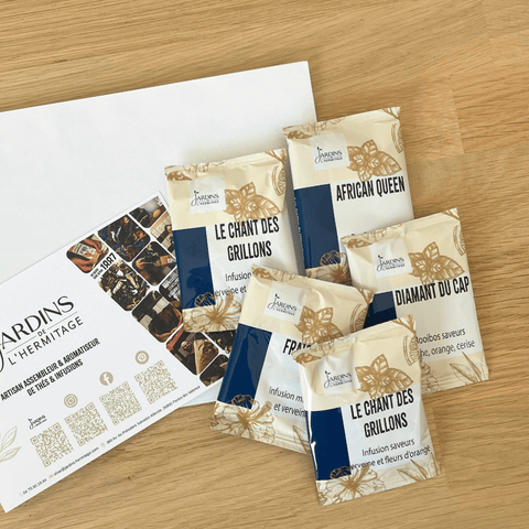 Kit découverte thés & infusions - Les Jardins de l'Hermitage