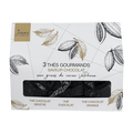 Trio de thés au chocolat Valrhona - Les Jardins de l'Hermitage