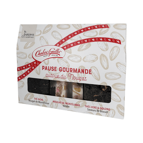 Trio de thés au nougat Chabert & Guillot - Les Jardins de l'Hermitage