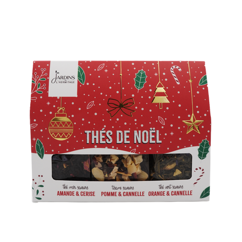 Trio thés de Noël - Les Jardins de l'Hermitage